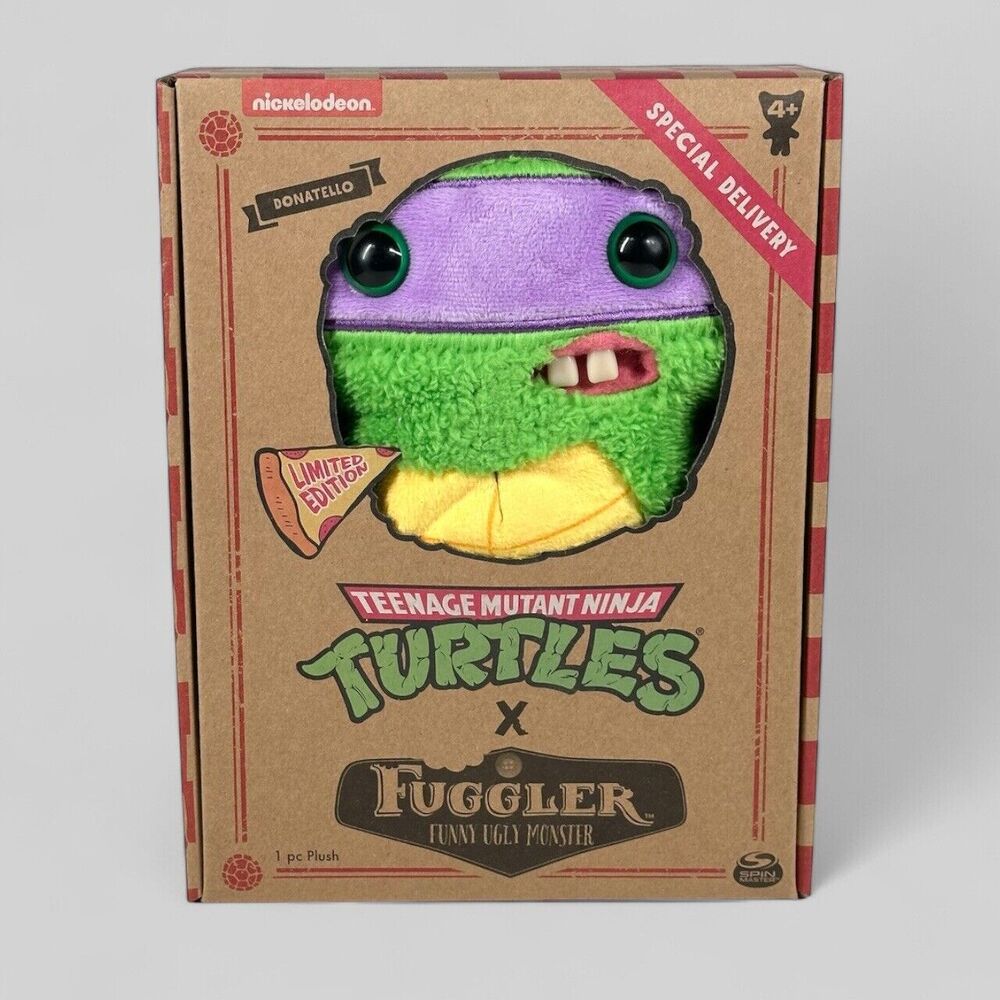 Fuggler TMNT Donatello & Leonardo Plush Limited Edition new Lot Of 2 - Picture 3 of 8
